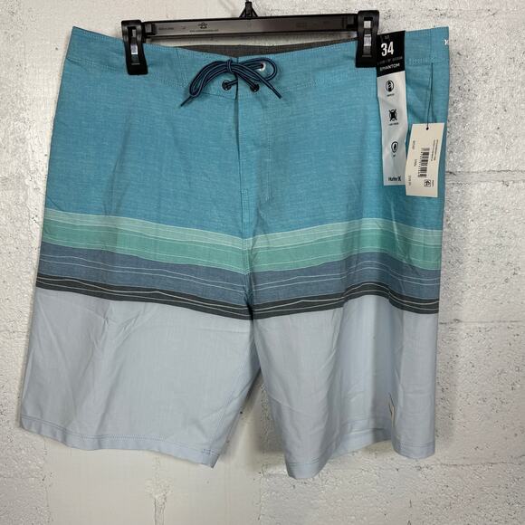 Hurley Phantom Naturals Weekender 20" Boardshorts Tahitian Teal 34 $60 - Picture 4 of 10